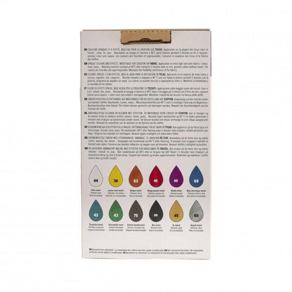 Σετ Pebeo Ceramic 12 x 20ml -Ψυχρά Σμάλτα