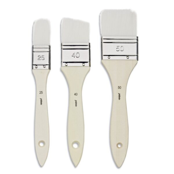 ΣΕΤ 3 ΠΙΝΕΛΩΝ για Gesso & Βερνίκι No 25, 40, 50-  Pebeo