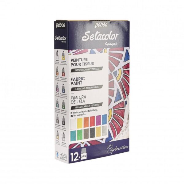 Σετ Pebeo Ceramic 12 x 20ml -Ψυχρά Σμάλτα
