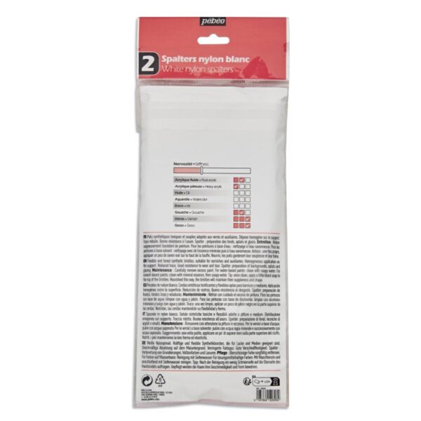 fa2f33aa411fcfbcb24fbdc7ae8c518a_3 ΣΕΤ 2 ΠΙΝΕΛΩΝ για Gesso & Βερνίκι No 75 No 100- Pebeo