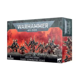 Chaos Space Marines: Chaos Terminator Squad – Warhammer 40,000