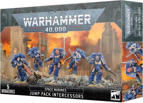 Space Marines: Assault Intercessors with Jump Packs – Warhammer 40,000 Space Marines: Assault Intercessors with Jump Packs – Warhammer 40,000